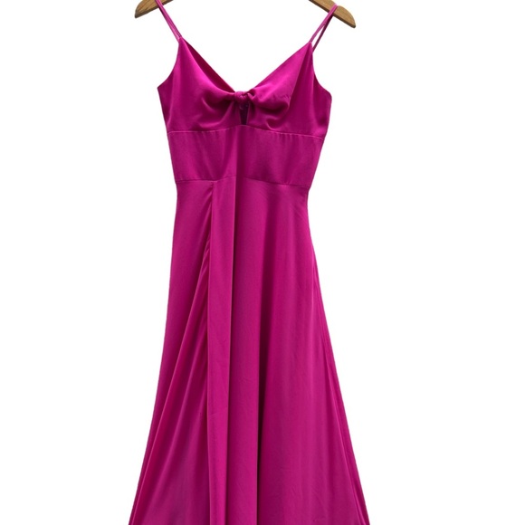 Dress the Population Cambria Cutout Twist Bodice Maxi Dress Gown Size Small - Picture 6 of 14